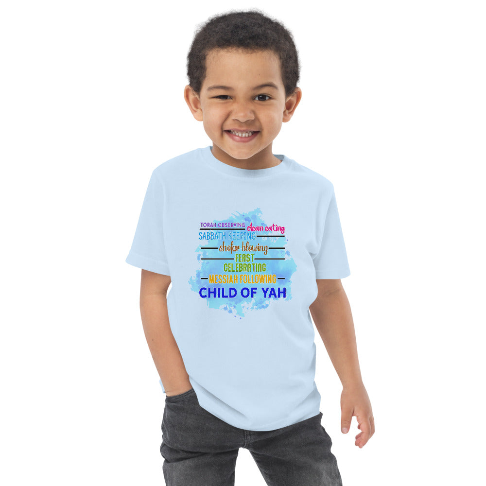 Child of Yah Toddler t-shirt