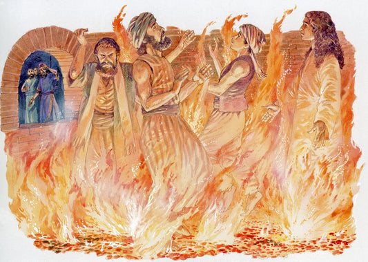 Prayer of Azariah (Abednego) and The Song of the Three Jews (Shadrach, Meshach, and Abednego)