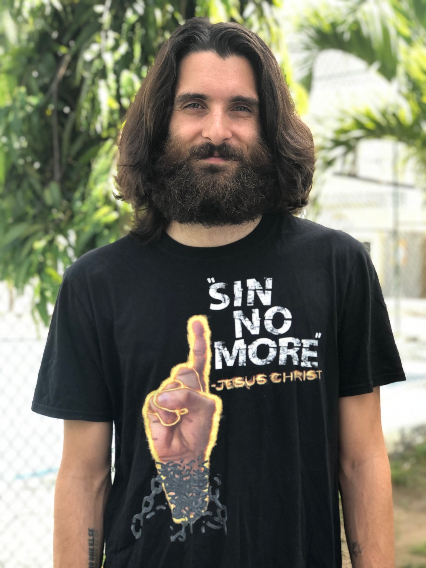 "Sin No More" Black T-Shirt