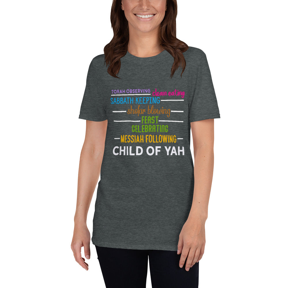 Child of Yah Men or Women's T-Shirt
